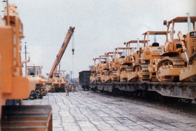 产品从ca88铁路专用线发车